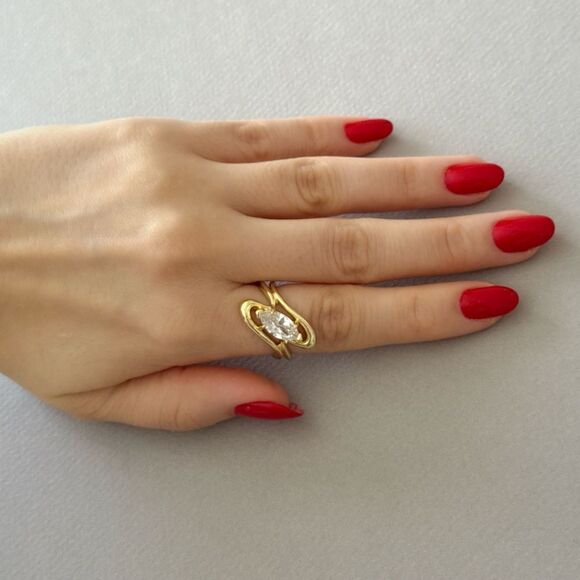 diamond ring A794 - Picture 4 of 4